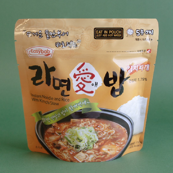 Instant Bibimbap and Ramen & Rice.
